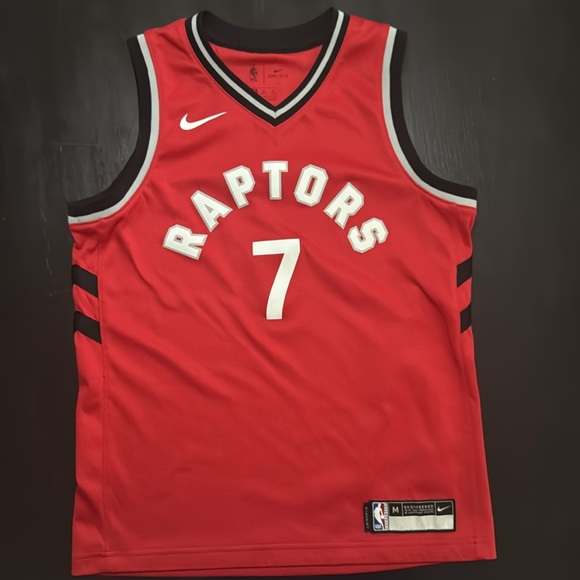Nike Red and White Raptors Game Jersey - Picture 5 of 5